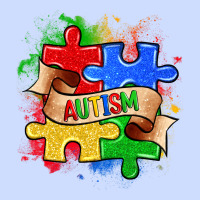 Autism Puzzle Pieces Urban Heavy Tee | Teevron