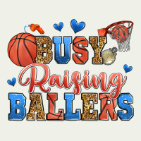 Busy Raising Ballers Basketball Urban Heavy Tee | Teevron