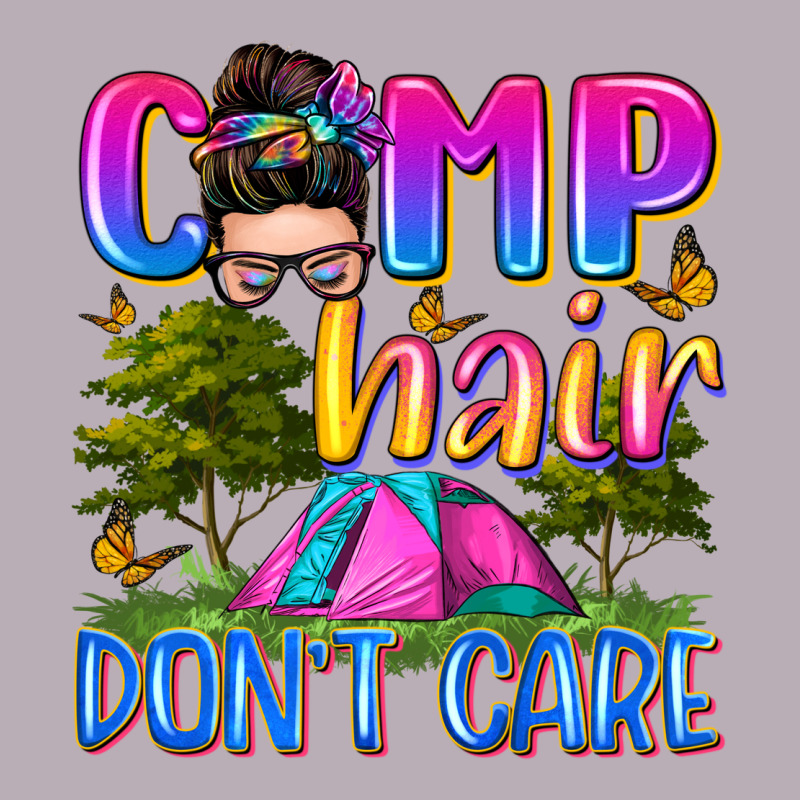 Camp Hair Don't Care Vintage Tee by Zillion Design Studio | Teevron