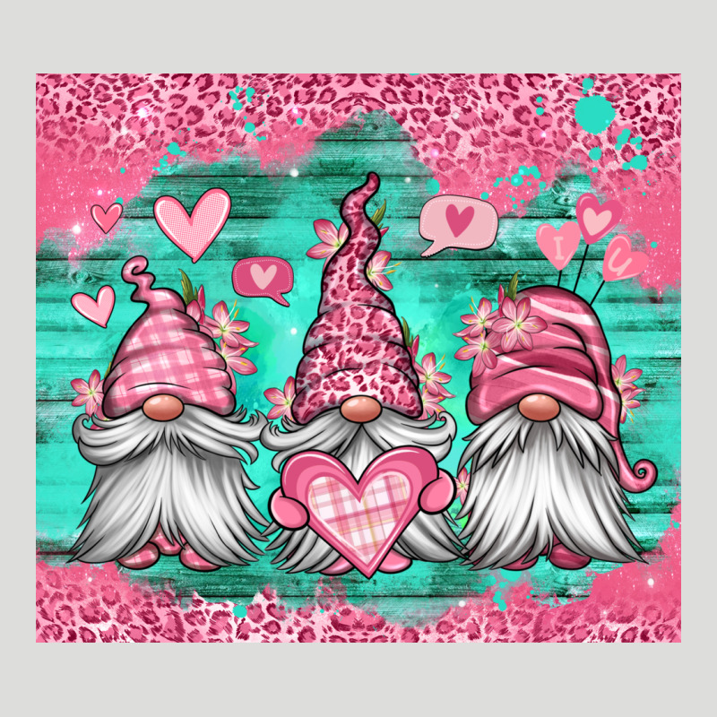Valentines Day Gnomes Zipper Hoodie by Jasminsmagicworld | Teevron