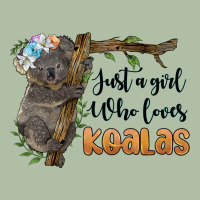 Just A Girl Who Loves Koalas Urban Heavy Tee | Teevron