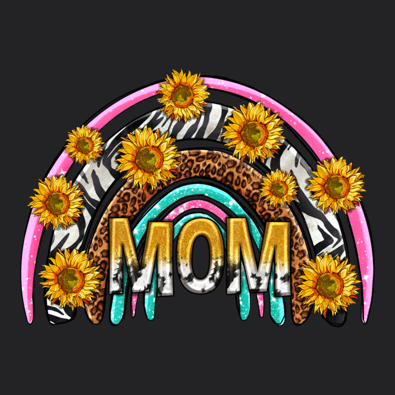 Mom With Sunflower Rainbow Mothers Day Vintage Tee by texasbilliewilder | Teevron