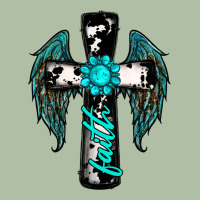 Cross Faith Gemstone Wings Urban Heavy Tee | Teevron