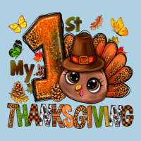 My First Thanksgiving With Turkey Bbs Premium Hoodie | Teevron