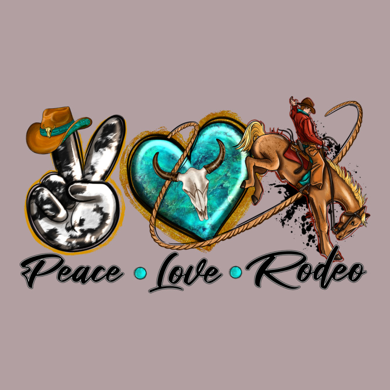 Peace Love Rodeo Vintage Hoodie by texasbilliewilder | Teevron