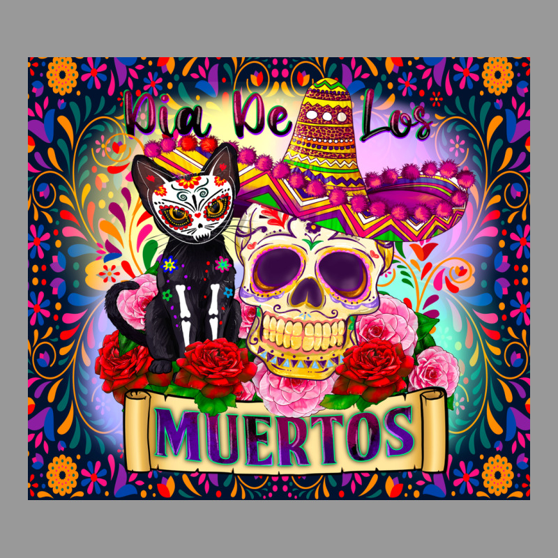 Dia De Los Muertos Vintage Hoodie by Zillion Design Studio | Teevron