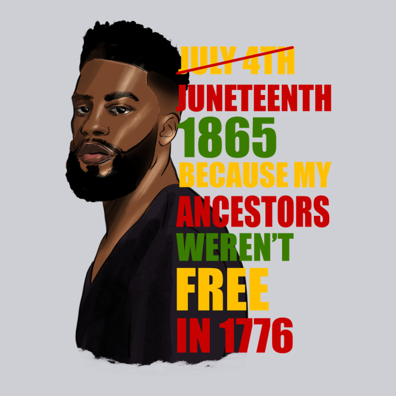 Juneteenth 1885 Because My Ancestors Weren't Free In 1776 Black Man Classic Tee by HRA Design Shop | Teevron