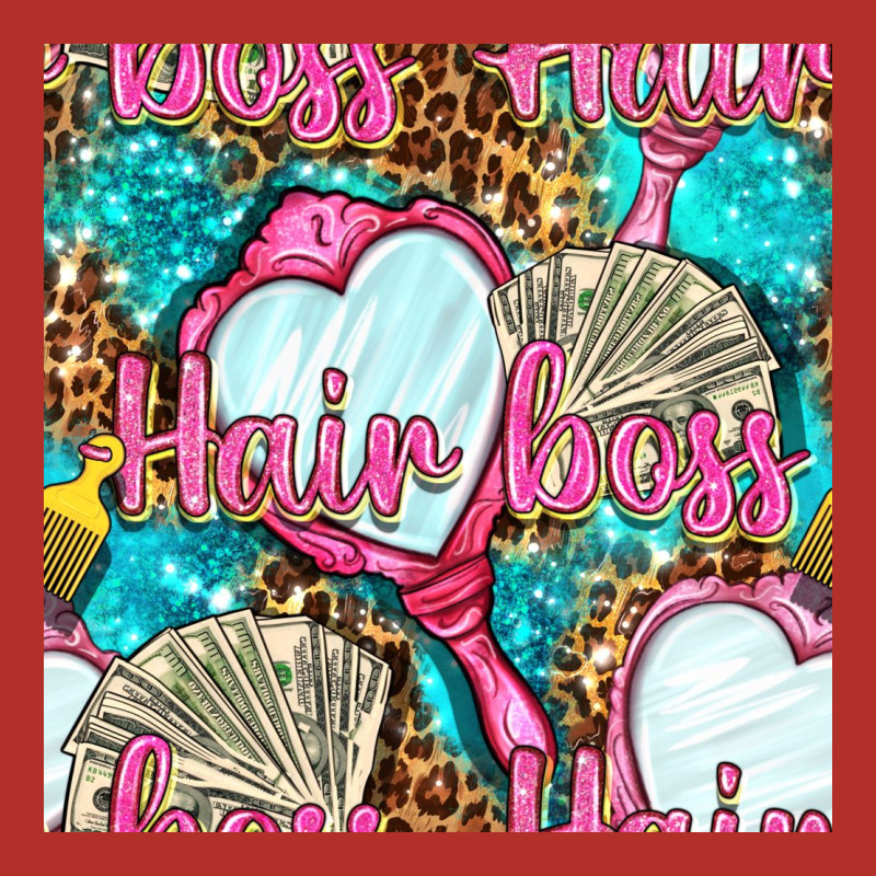 Hair Boss And Hand Mirror With Money And Leopard Seamless Pattern Bbs Premium Hoodie by BundleAndBundleShop | Teevron