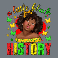 A Little Black History With Girl Juneteenth Heavyweight Sweatshirt | Teevron