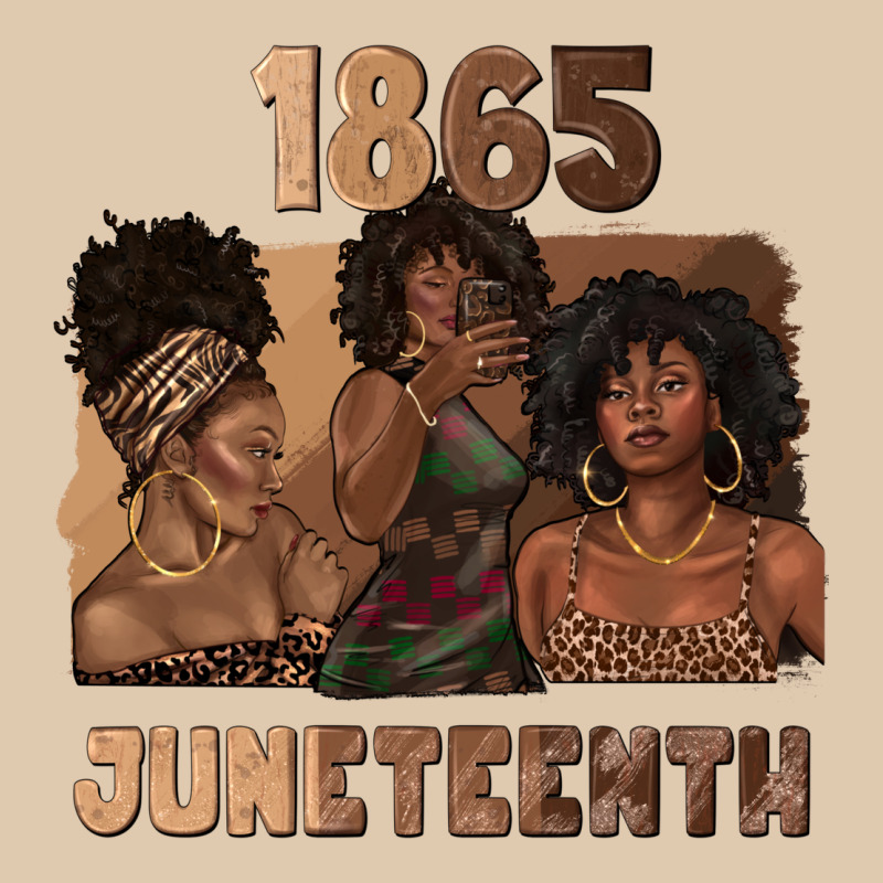 1865 Juneteenth Melanin With Afro Heavyweight Sweatshirt by texasbilliewilder | Teevron