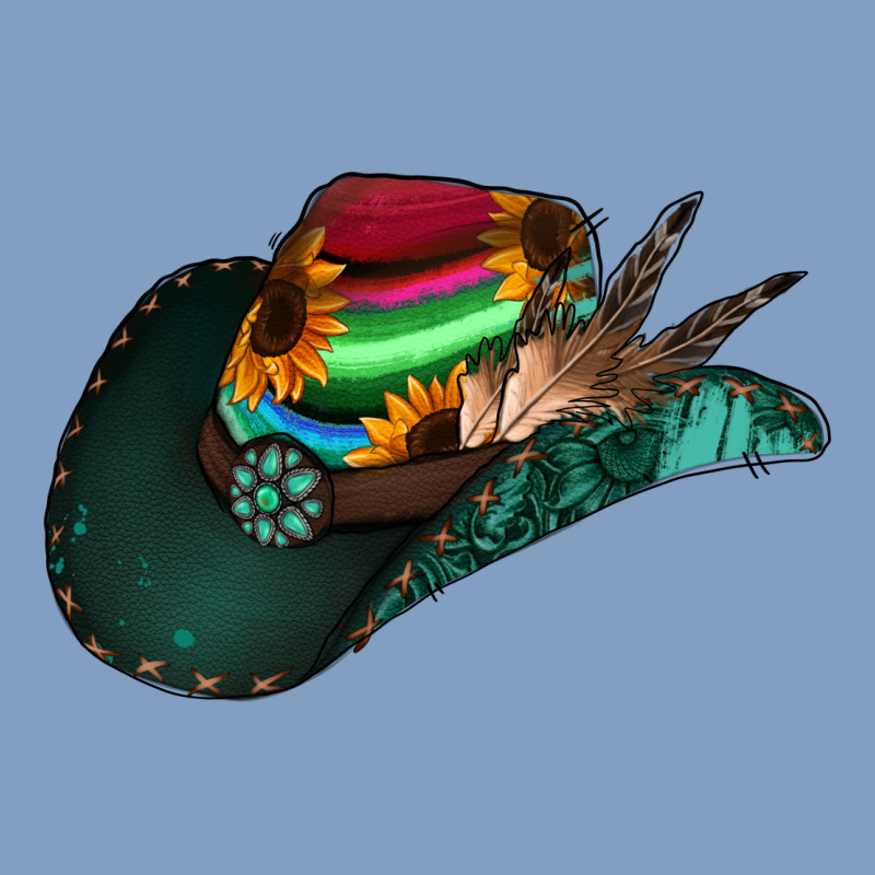 Aztec Sunflower Cowboy Hat Urban Hoodie by Bettercallsaul | Teevron
