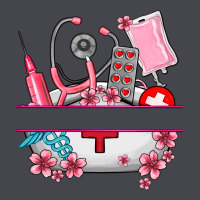 Custom Name Nurse Hat And Elements Long Sleeve Tee | Teevron