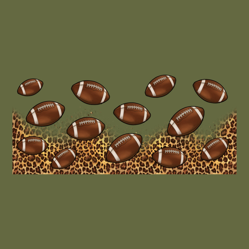 Leopard American Football Libbey Glass Long Sleeve Tee by HRA Design Shop | Teevron