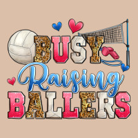 Busy Raising Ballers Volleyball Urban Heavy Tee | Teevron