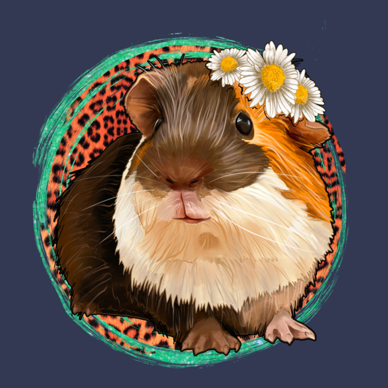 Floral Leopard Guinea Pigs Heavyweight Hoodie by Jasminsmagicworld | Teevron