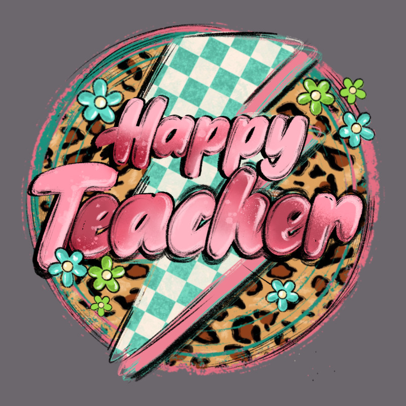 Happy Teacher Lighting Bolt Premium Sweatshirt by MaliasSmallBusiness | Teevron
