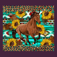 Western Horse Sunflowers Premium Tee | Teevron