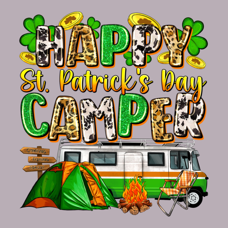 Happy St. Patrick's Day Camper Vintage Tee by Zillion Design Studio | Teevron