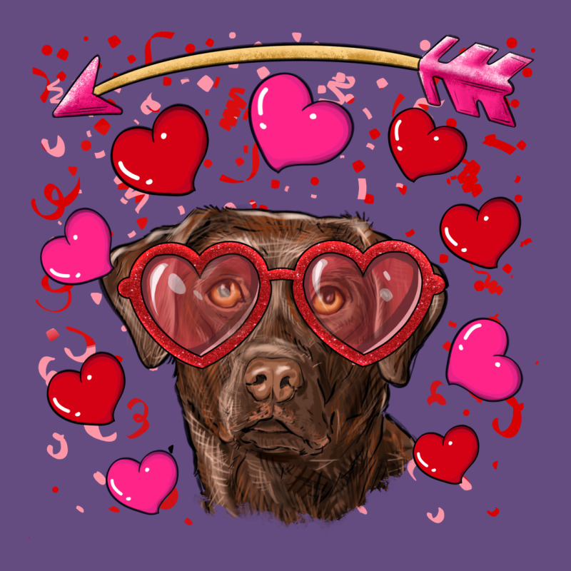 Valentine's Day  Labrador Retriever Vintage Hoodie by RanaPortraitStore | Teevron