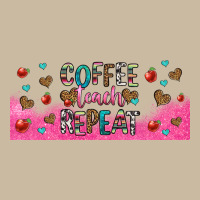 Coffee Teach Repeat Teacher Libbey Glass Long Sleeve Tee | Teevron
