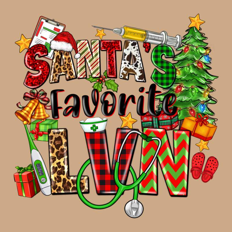Santa's Favorite Lvn Vintage Hoodie by Zillion Design Studio | Teevron