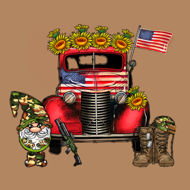 America Soldier Truck Long Sleeve Tee by CowhideDigitalArt | Teevron