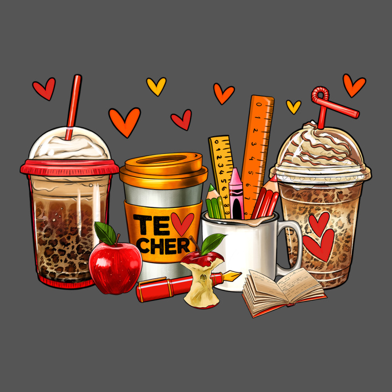 Teacher Coffee Cups Zipper Hoodie by Jasminsmagicworld | Teevron