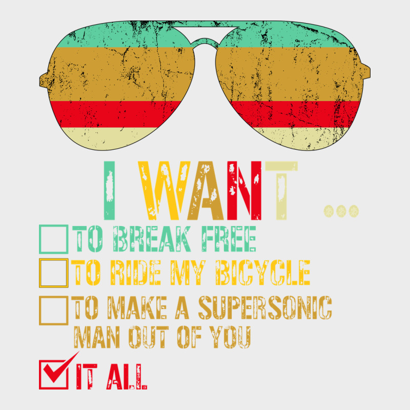 I Want To Break Free To Ride My Bicycle Want It All Urban Hoodie by Bettercallsaul | Teevron