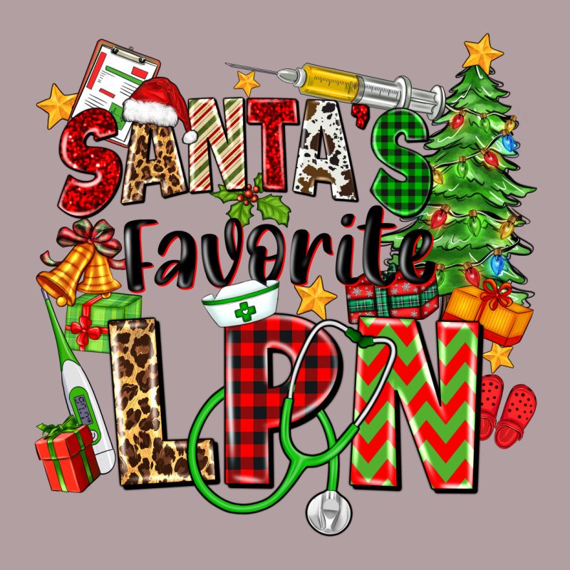 Santa's Favorite Lpn Vintage Hoodie by Zillion Design Studio | Teevron