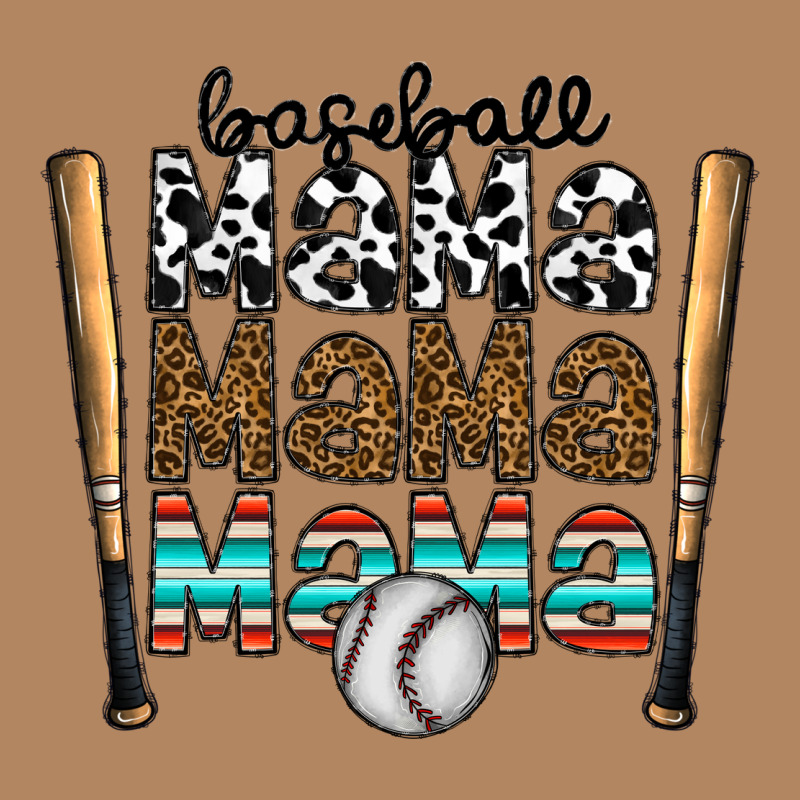Baseball Mama Mama Mama Long Sleeve Tee by CowhideDigitalArt | Teevron