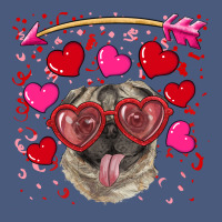 Valentine's Day  Pug Vintage Hoodie | Teevron