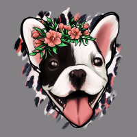 French Bulldog Floral Heavyweight Hoodie | Teevron