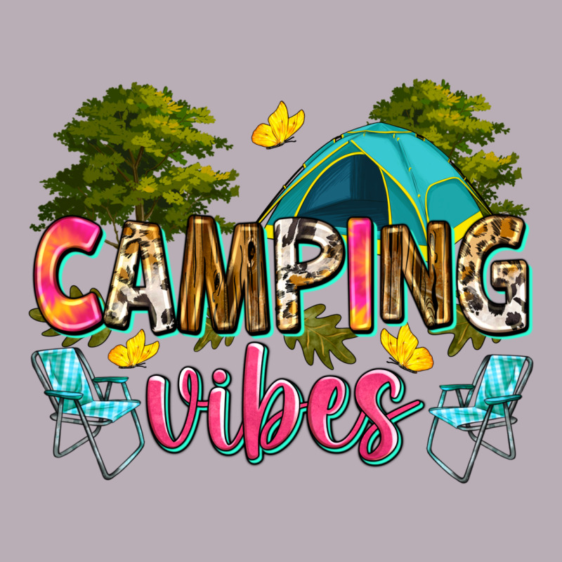 Camping Vibes Vintage Tee by Zillion Design Studio | Teevron