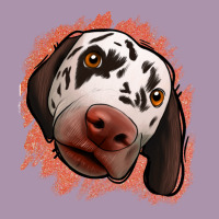 Dalmatians Peach Glitter Background Heavyweight Hoodie | Teevron
