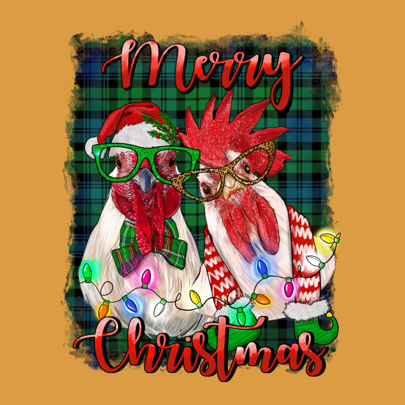 Christmas Roosters With Background Urban Heavy Tee by RanaPortraitStore | Teevron