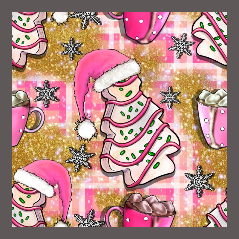 Christmas Cake And Pink Mug Seamless Pattern Bbs Premium Hoodie by BundleAndBundleShop | Teevron