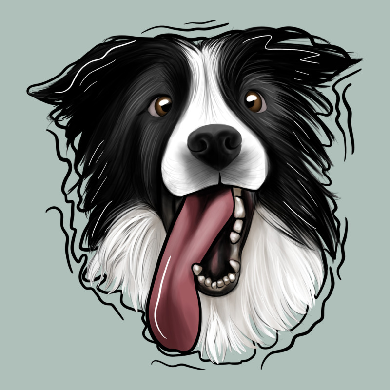 Border Collie Heavyweight Hoodie by Jasminsmagicworld | Teevron