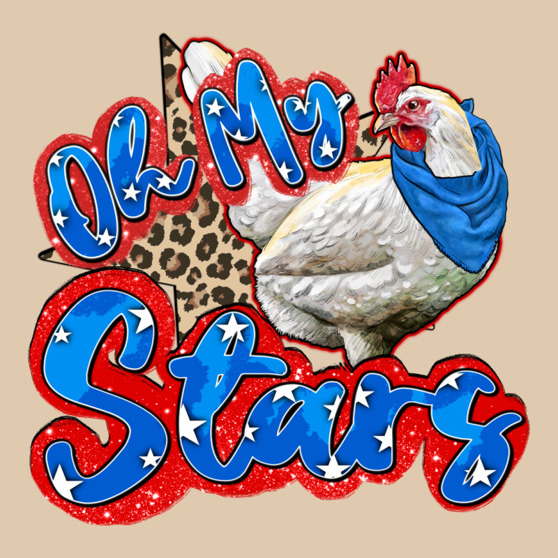 Oh My Stars Chicken Heavyweight Sweatshirt by Zillion Design Studio | Teevron