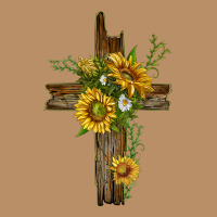 Sunflower Cross Vintage Hoodie | Teevron