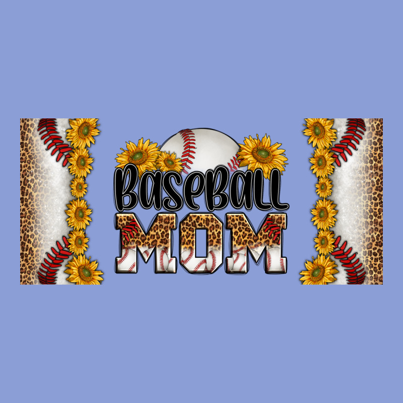 Leopard Baseball Mom 16oz Libbey Glass Long Sleeve Tee by HRA Design Shop | Teevron