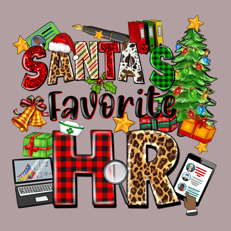 Santa's Favorite Hr Vintage Hoodie by Zillion Design Studio | Teevron