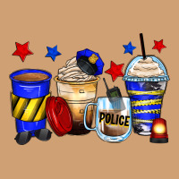 Police Coffee Cups Vintage Tee | Teevron