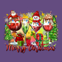 Merry Christmas Wine Glasses Vintage Hoodie | Teevron