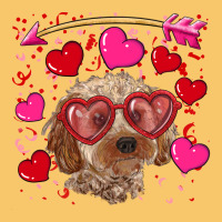 Valentine's Day Cockapoo Vintage Hoodie | Teevron