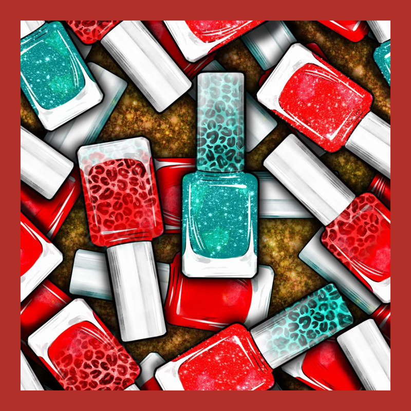 Nail Polish With Glitter Seamless Pattern Bbs Premium Hoodie by BundleAndBundleShop | Teevron