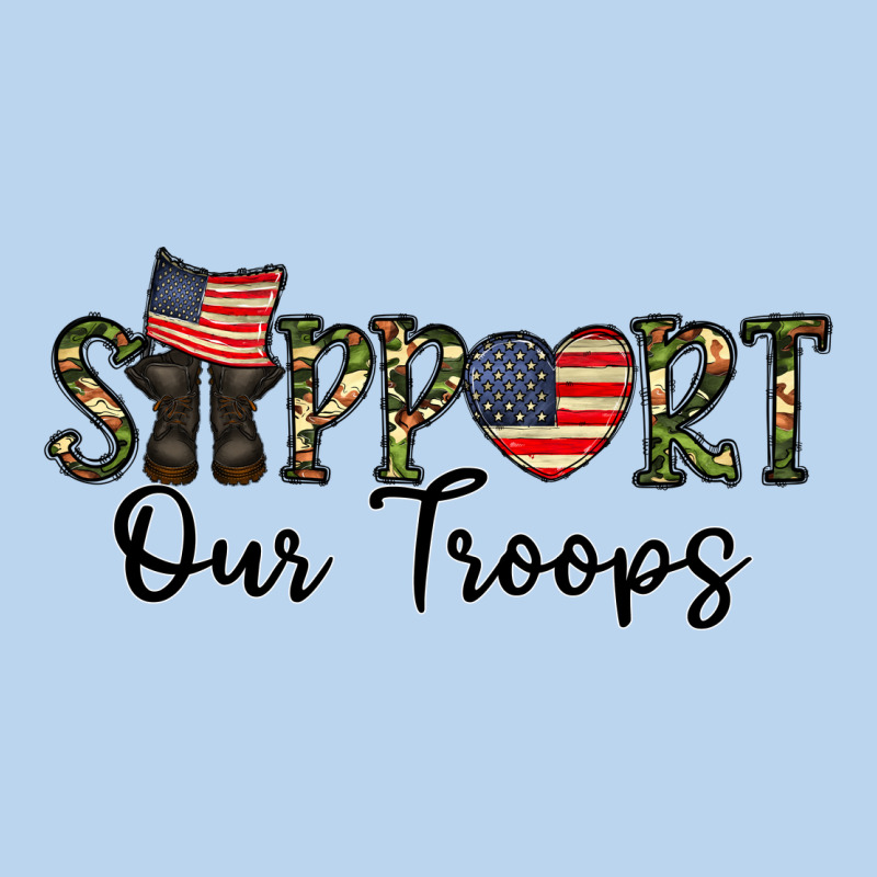 Support Our Troops Classic Tee by CowhideDigitalArt | Teevron