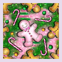 Christmas Smile Gingerbread Cookie Seamless Pattern Bbs Premium Hoodie | Teevron