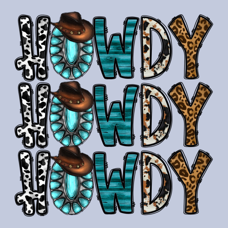 Howdy Howdy Howdy Long Sleeve Tee by CowhideDigitalArt | Teevron