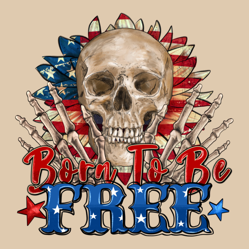 Born To Be Free Skeleton Heavyweight Sweatshirt by Zillion Design Studio | Teevron