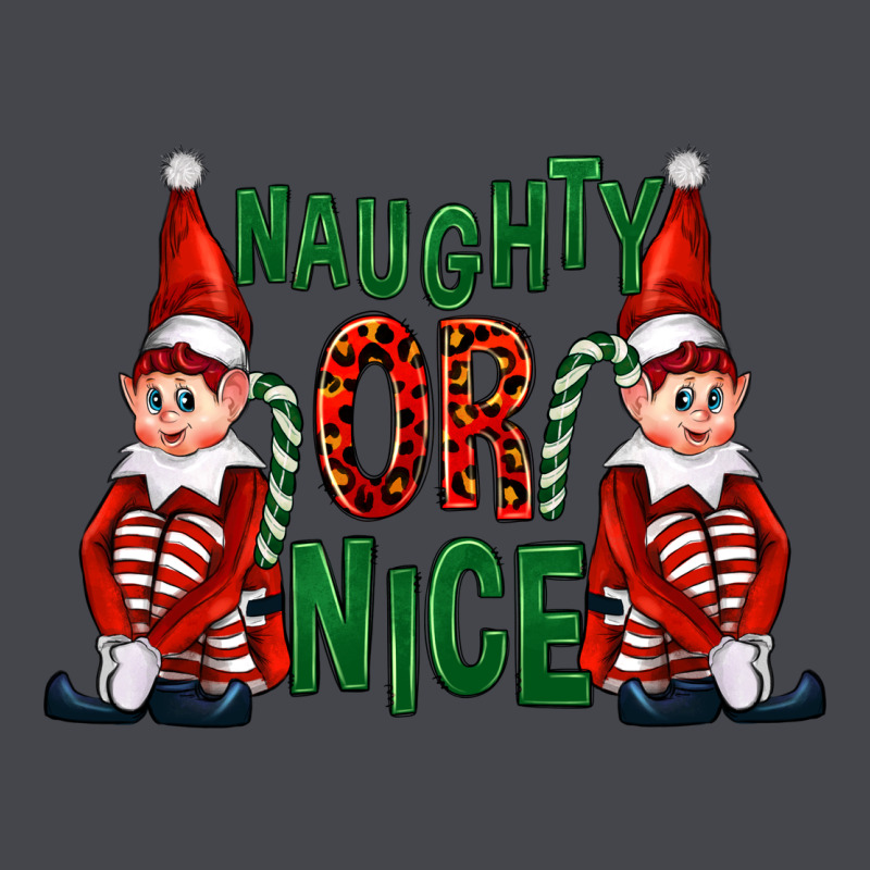 Naughty Or Nice Christmas Elfs Long Sleeve Tee by FaDigitalArtStudio | Teevron